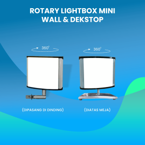 Rotary Lightbox Mini - Wall & Dekstop
