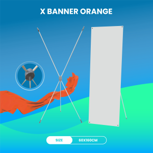 X Banner Orange