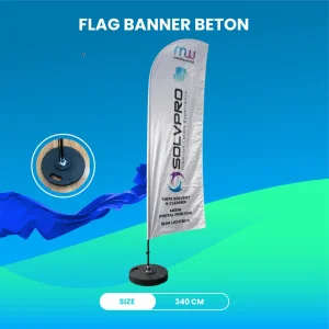 Flag Banner Beton