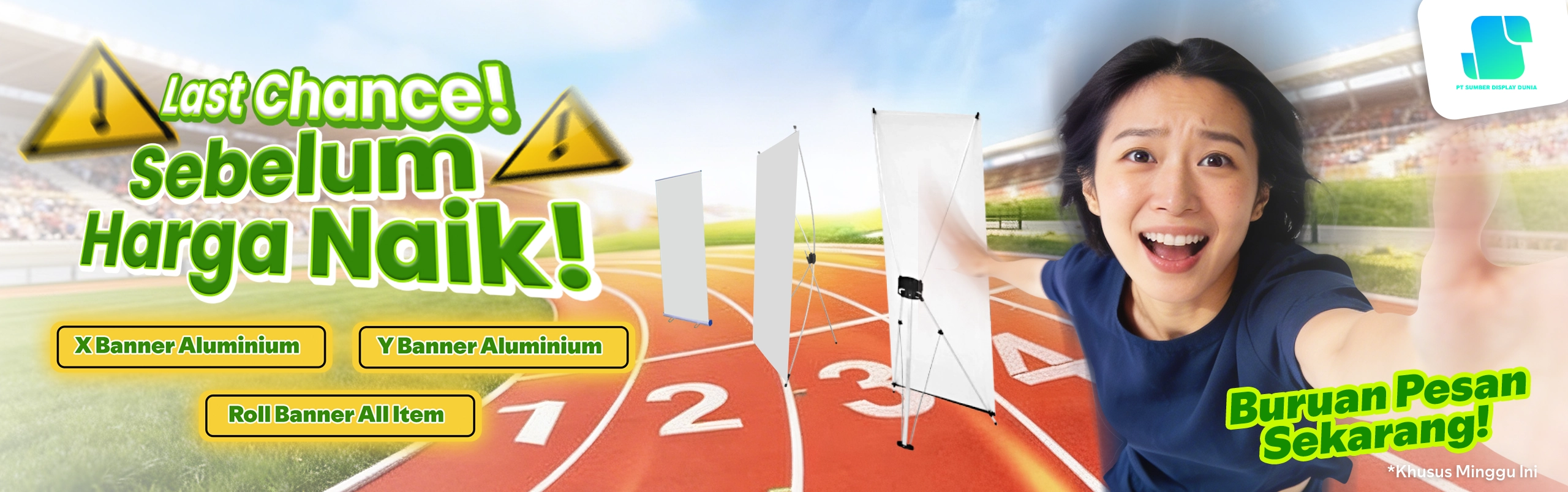 Promo Senin Harga Naik versi Web