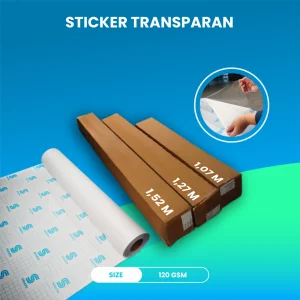 Sticker Transparan